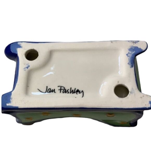 JAN Pashley Salt & Pepper Shakers Christmas Holiday Vintage 2 sets with Sleigh - Picture 5 of 8